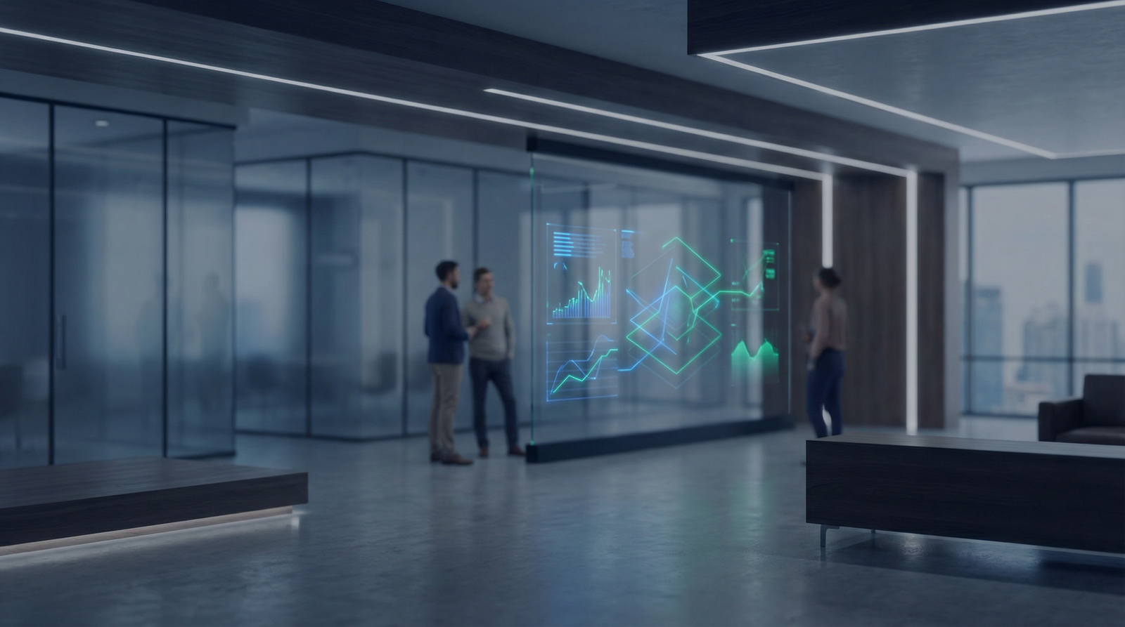 Oficina corporativa moderna